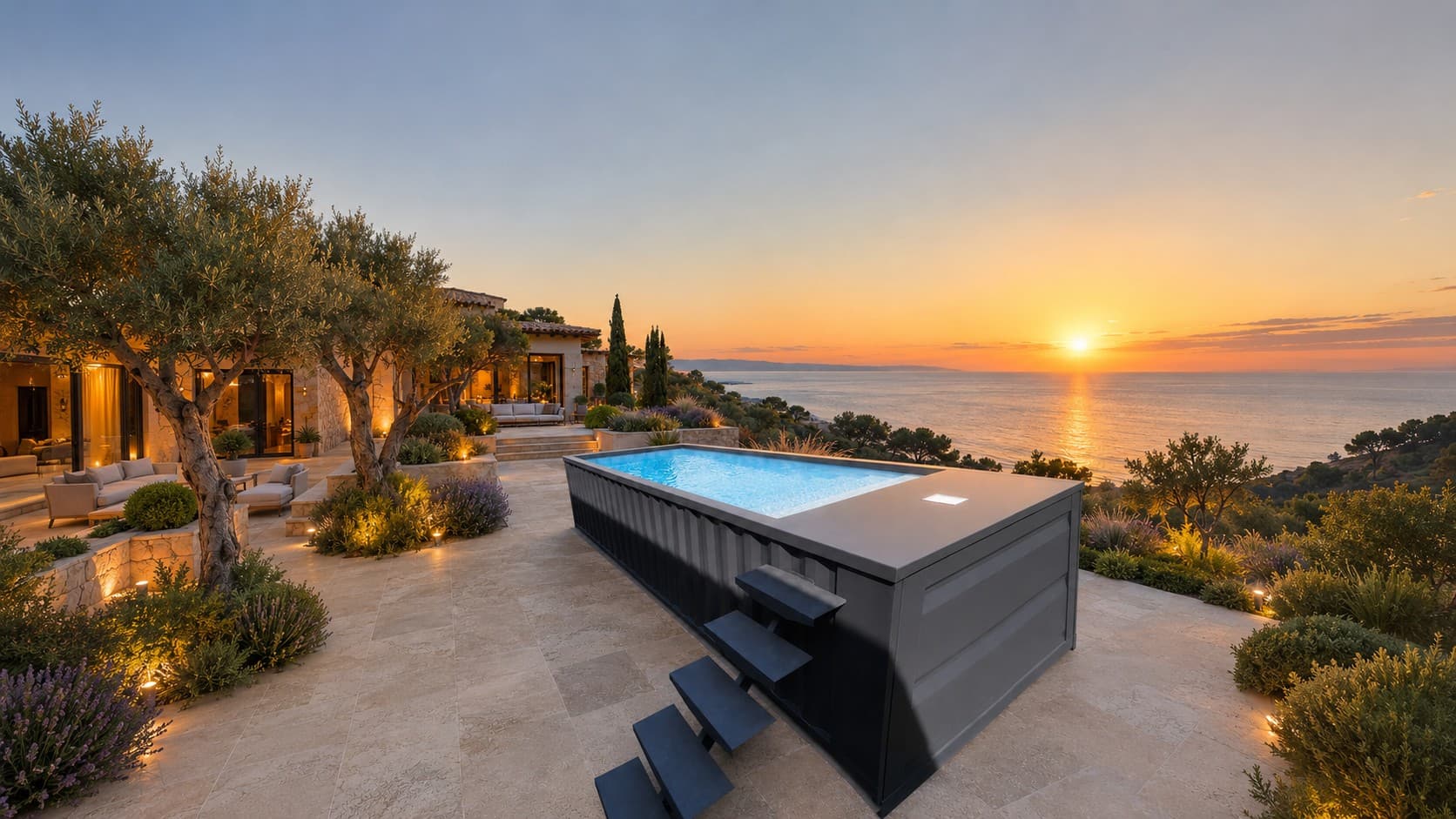Modulare Pools Hero Bild