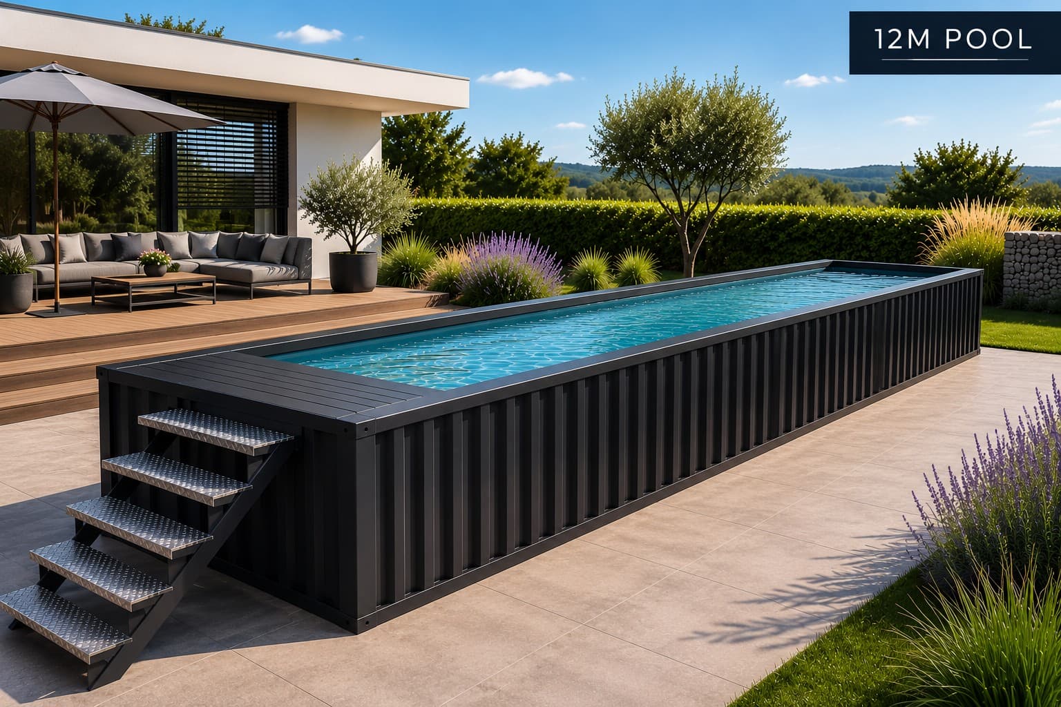 Modell L Container Pool